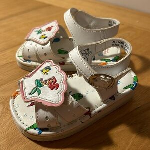 Vintage Little Mermaid sandals